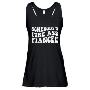 Somebodys Fine Ass Fiancee Ladies Essential Flowy Tank