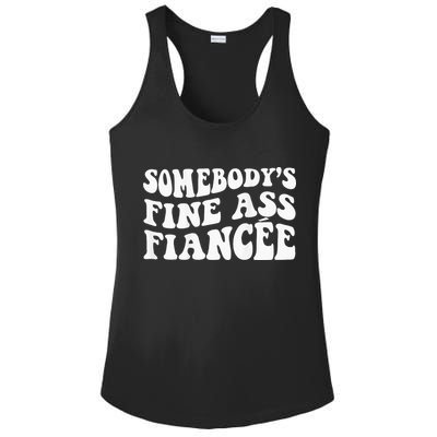 Somebodys Fine Ass Fiancee Ladies PosiCharge Competitor Racerback Tank
