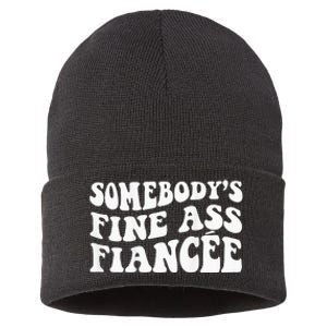 Somebodys Fine Ass Fiancee Sustainable Knit Beanie