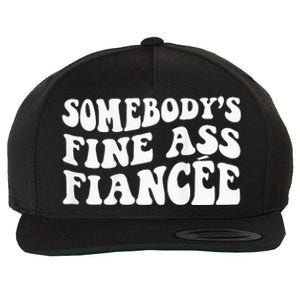 Somebodys Fine Ass Fiancee Wool Snapback Cap