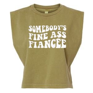 Somebodys Fine Ass Fiancee Garment-Dyed Women's Muscle Tee