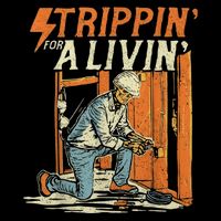 Stripping For A Living Funny Electrician Humor 16 in Basic Backpack