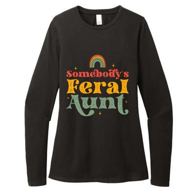 Somebody's Feral Aunt   Womens CVC Long Sleeve Shirt