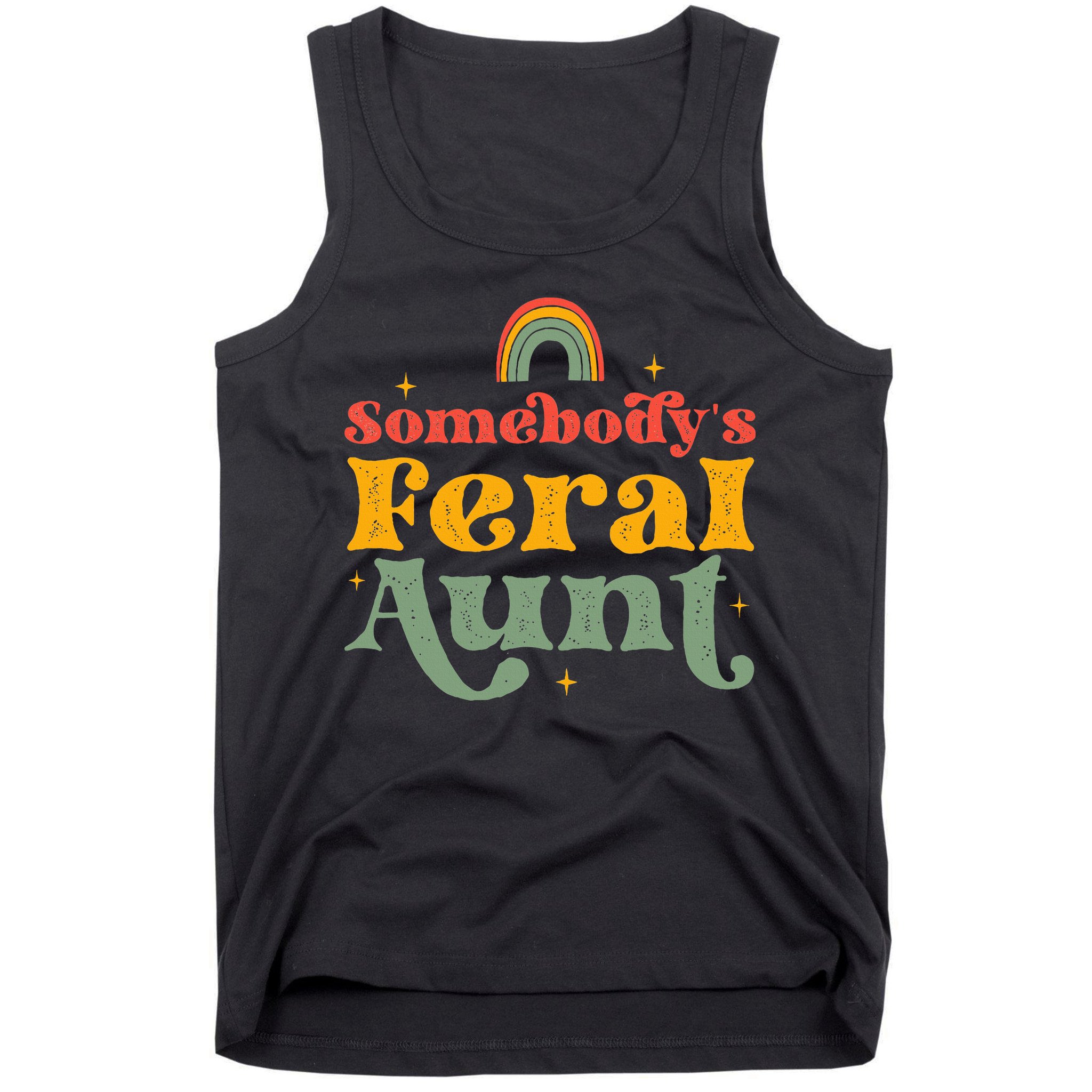 Somebody's Feral Aunt   Tank Top
