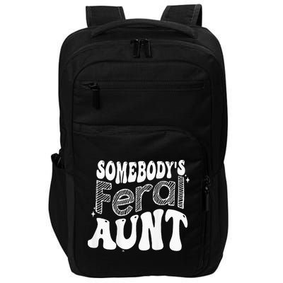 Somebodys Feral Aunt Impact Tech Backpack