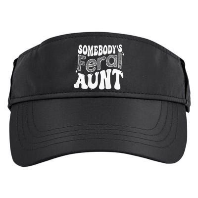 Somebodys Feral Aunt Adult Drive Performance Visor