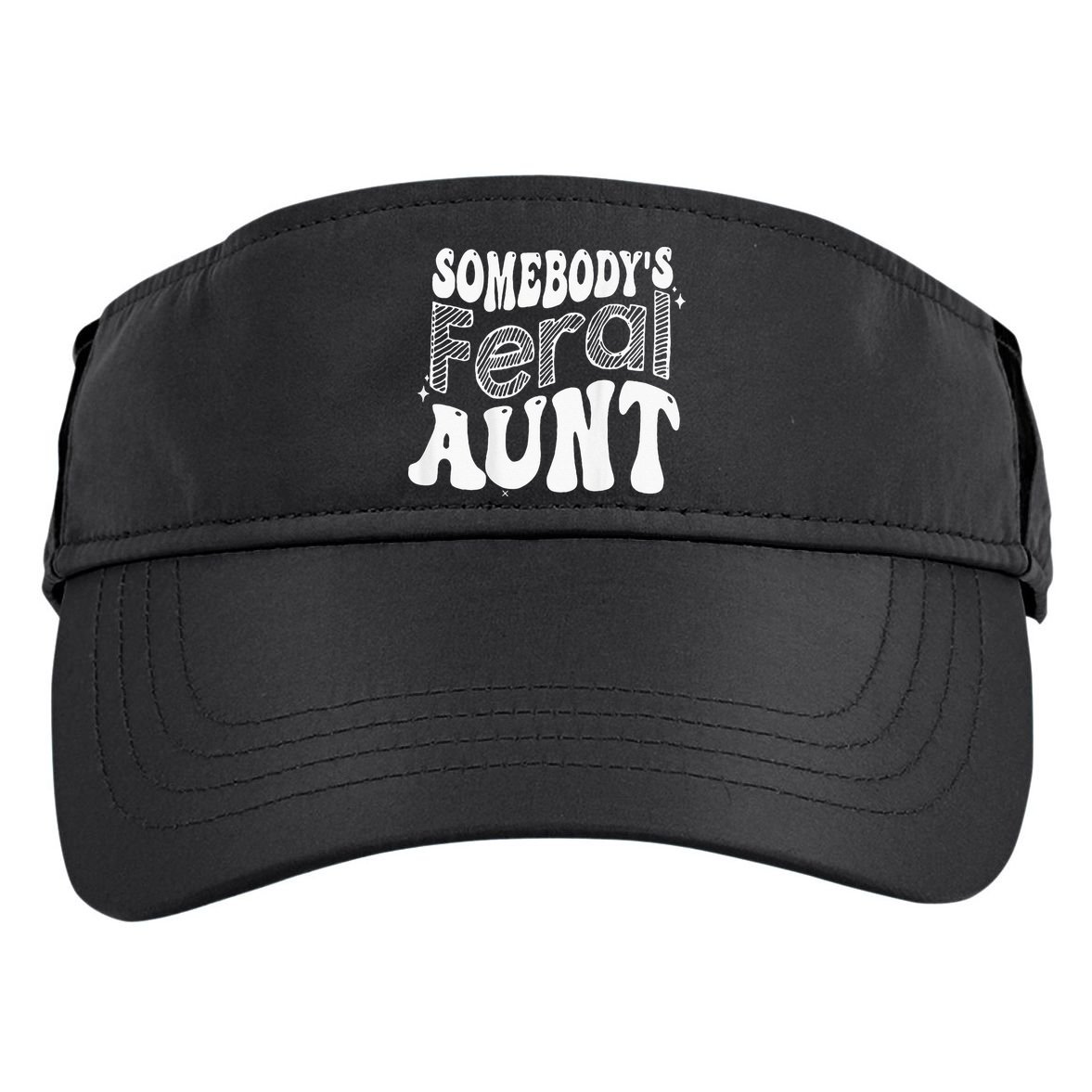 Somebodys Feral Aunt Adult Drive Performance Visor