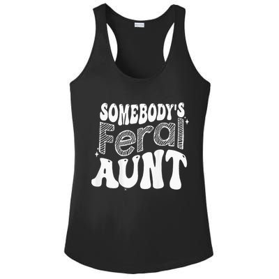 Somebodys Feral Aunt Ladies PosiCharge Competitor Racerback Tank