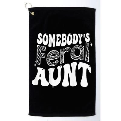 Somebodys Feral Aunt Golf Towel