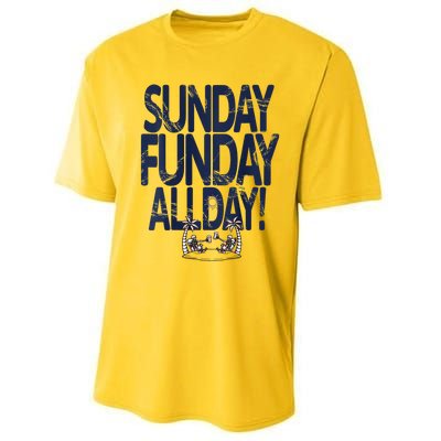 Sunday Funday All Day Performance Sprint T-Shirt