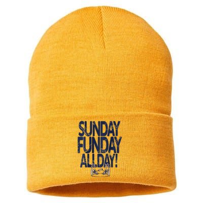 Sunday Funday All Day Sustainable Knit Beanie