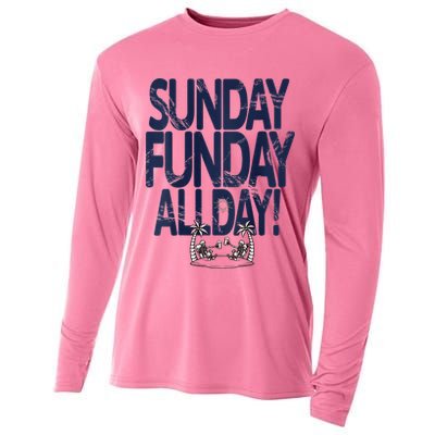 Sunday Funday All Day Cooling Performance Long Sleeve Crew