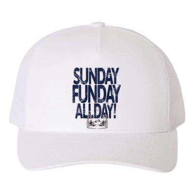 Sunday Funday All Day Yupoong Adult 5-Panel Trucker Hat