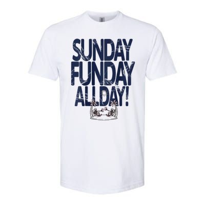 Sunday Funday All Day Softstyle CVC T-Shirt