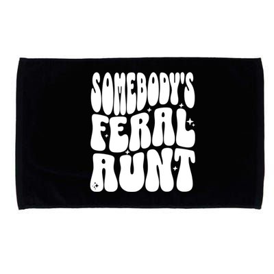 SomebodyS Feral Aunt Microfiber Hand Towel