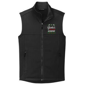 Santas Favorite Accountant Christmas Ugly Family Gift Collective Smooth Fleece Vest