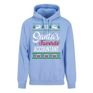 Santas Favorite Accountant Christmas Ugly Family Gift Unisex Surf Hoodie