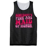 SomebodyS Fine Ass Maid Of Honor Mesh Reversible Basketball Jersey Tank