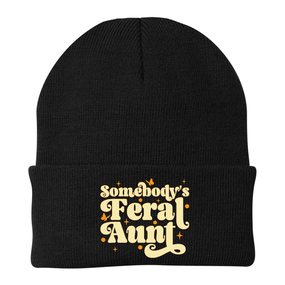 Somebody's Feral Aunt Funny aunt  Beanie