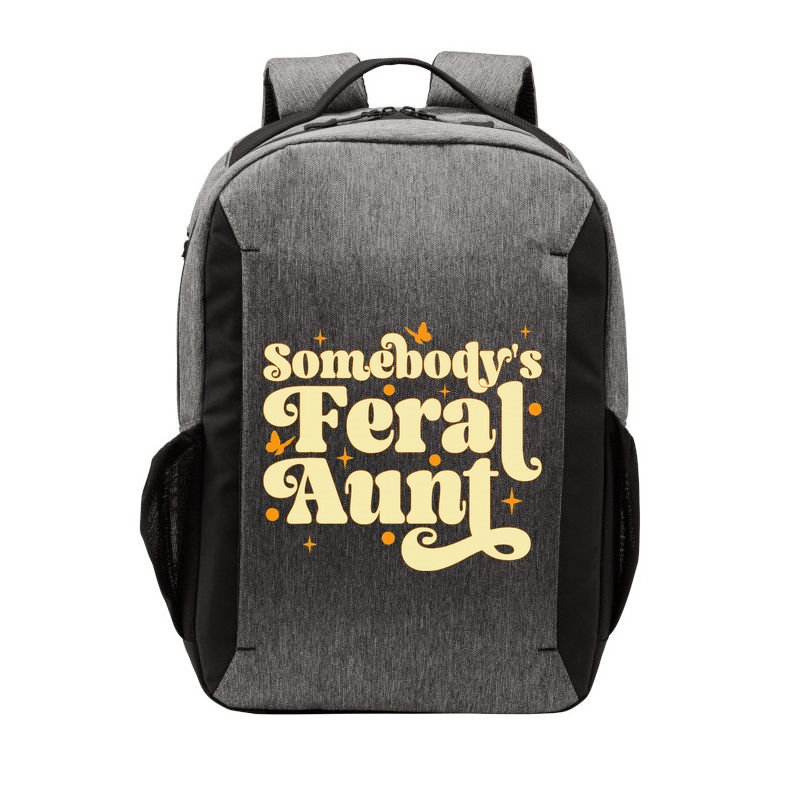 Somebody's Feral Aunt Funny aunt  Vector Backpack