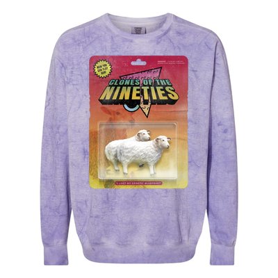 Sheep Farm Animal Toys Clones Of The Nineties Colorblast Crewneck Sweatshirt