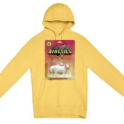 Sheep Farm Animal Toys Clones Of The Nineties Premium Pullover Hoodie