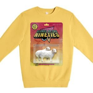 Sheep Farm Animal Toys Clones Of The Nineties Premium Crewneck Sweatshirt