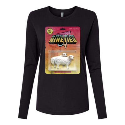 Sheep Farm Animal Toys Clones Of The Nineties Womens Cotton Relaxed Long Sleeve T-Shirt