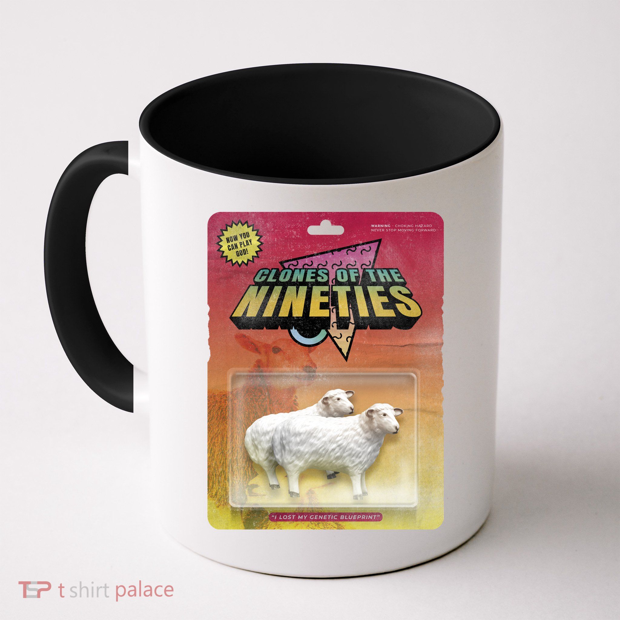 Sheep Farm Animal Toys Clones Of The Nineties Mug