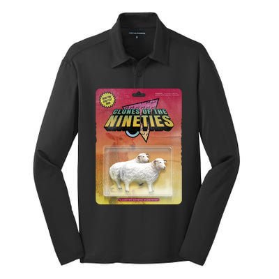 Sheep Farm Animal Toys Clones Of The Nineties Silk Touch Performance Long Sleeve Polo