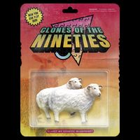 Sheep Farm Animal Toys Clones Of The Nineties 16 in Basic Backpack