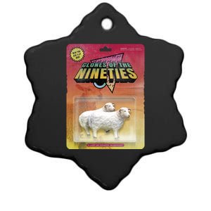 Sheep Farm Animal Toys Clones Of The Nineties Ceramic Star Ornament