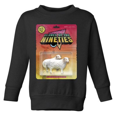 Sheep Farm Animal Toys Clones Of The Nineties Toddler Sweatshirt