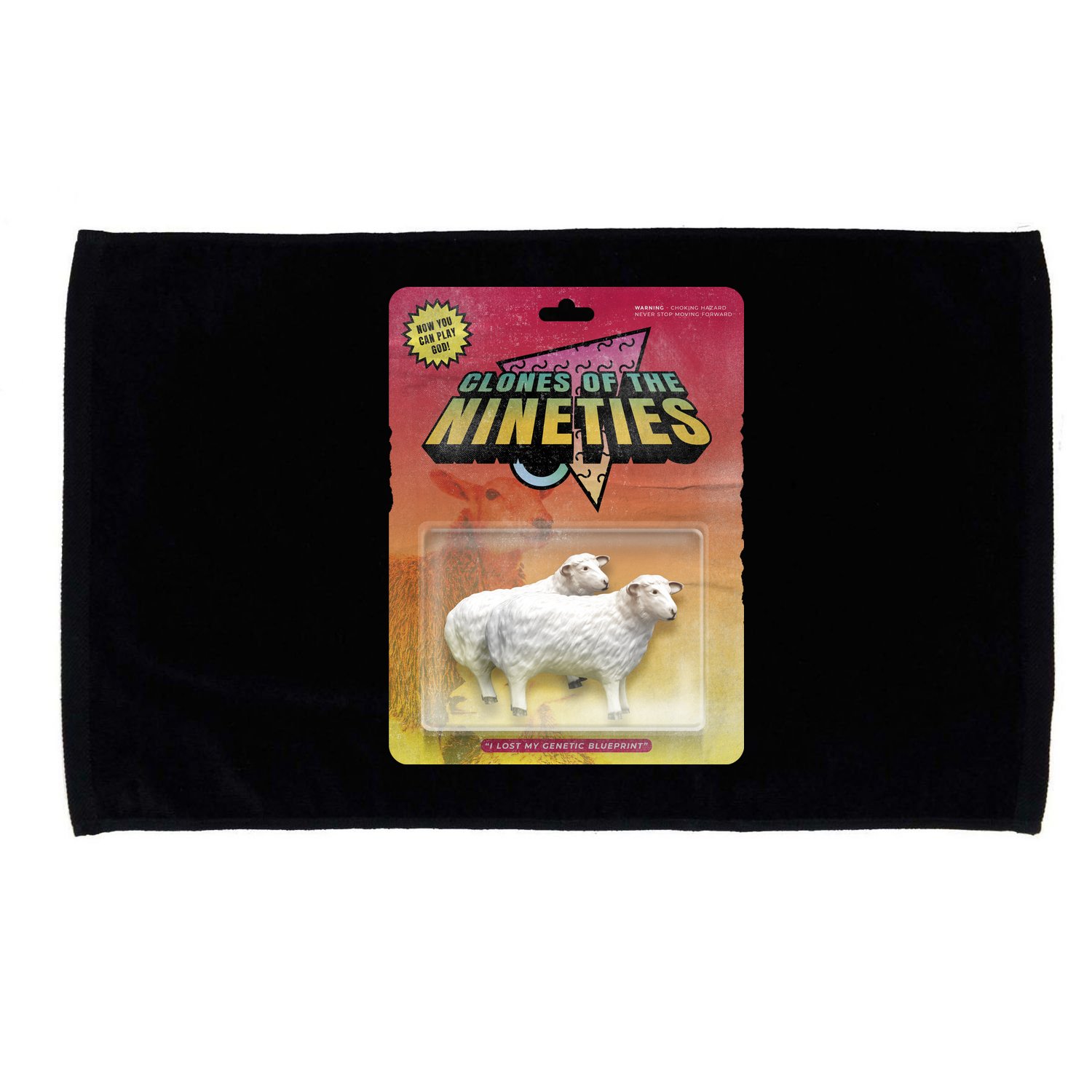 Sheep Farm Animal Toys Clones Of The Nineties Microfiber Hand Towel