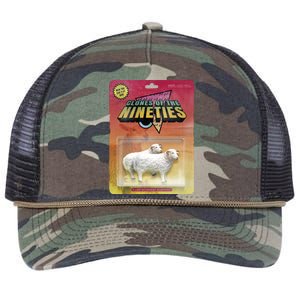 Sheep Farm Animal Toys Clones Of The Nineties Retro Rope Trucker Hat Cap