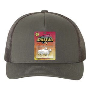 Sheep Farm Animal Toys Clones Of The Nineties Yupoong Adult 5-Panel Trucker Hat