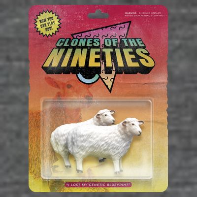 Sheep Farm Animal Toys Clones Of The Nineties T-Shirt