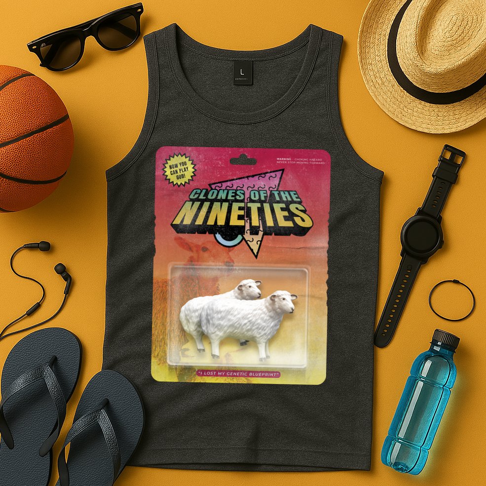 Sheep Farm Animal Toys Clones Of The Nineties Tank Top