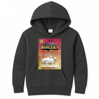 Sheep Farm Animal Toys Clones Of The Nineties Kids Hoodie