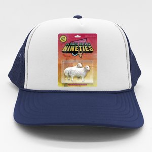 Sheep Farm Animal Toys Clones Of The Nineties Trucker Hat