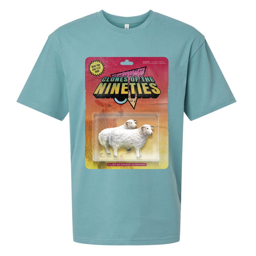Sheep Farm Animal Toys Clones Of The Nineties Sueded Cloud Jersey T-Shirt