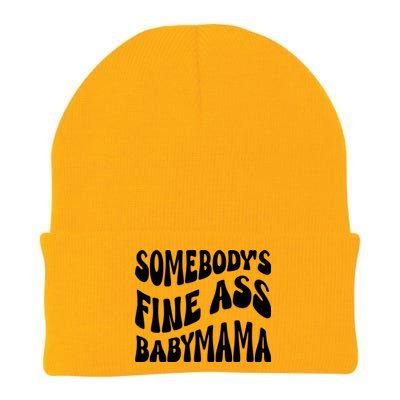 Somebodys Fine Ass Baby Mama Cute Knit Cap Winter Beanie