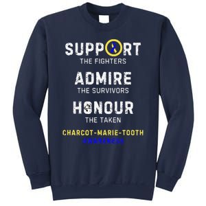 Support Fighters Admire Survivors Honour Charcotmarietooth Sweatshirt