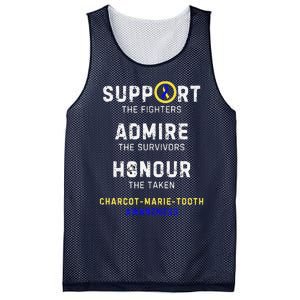 Support Fighters Admire Survivors Honour Charcotmarietooth Mesh Reversible Basketball Jersey Tank