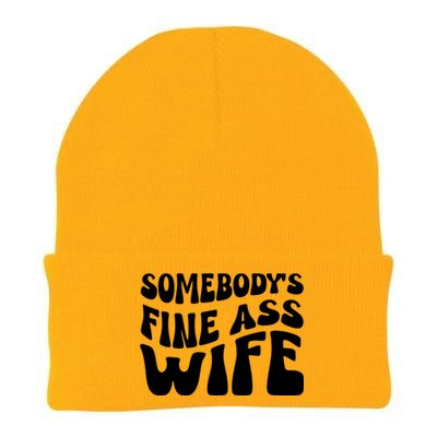 Somebodys Fine Ass Wife Cute Knit Cap Winter Beanie