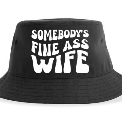 Somebodys Fine Ass Wife Cute Sustainable Bucket Hat