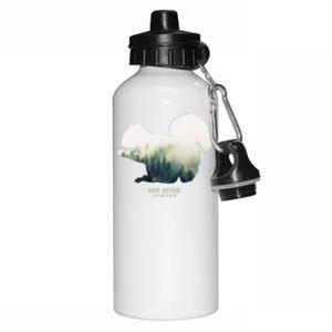 Squirrel Forest Animal Nature Environment Earth Day Aluminum Water Bottle