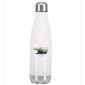 Squirrel Forest Animal Nature Environment Earth Day Stainless Steel Insulated Water Bottle