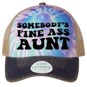 Somebodys Fine Ass Aunt Legacy Tie Dye Trucker Hat