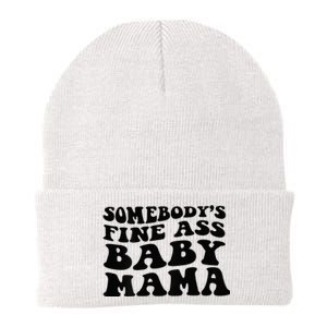 Somebodys Fine Ass Baby Mama Knit Cap Winter Beanie